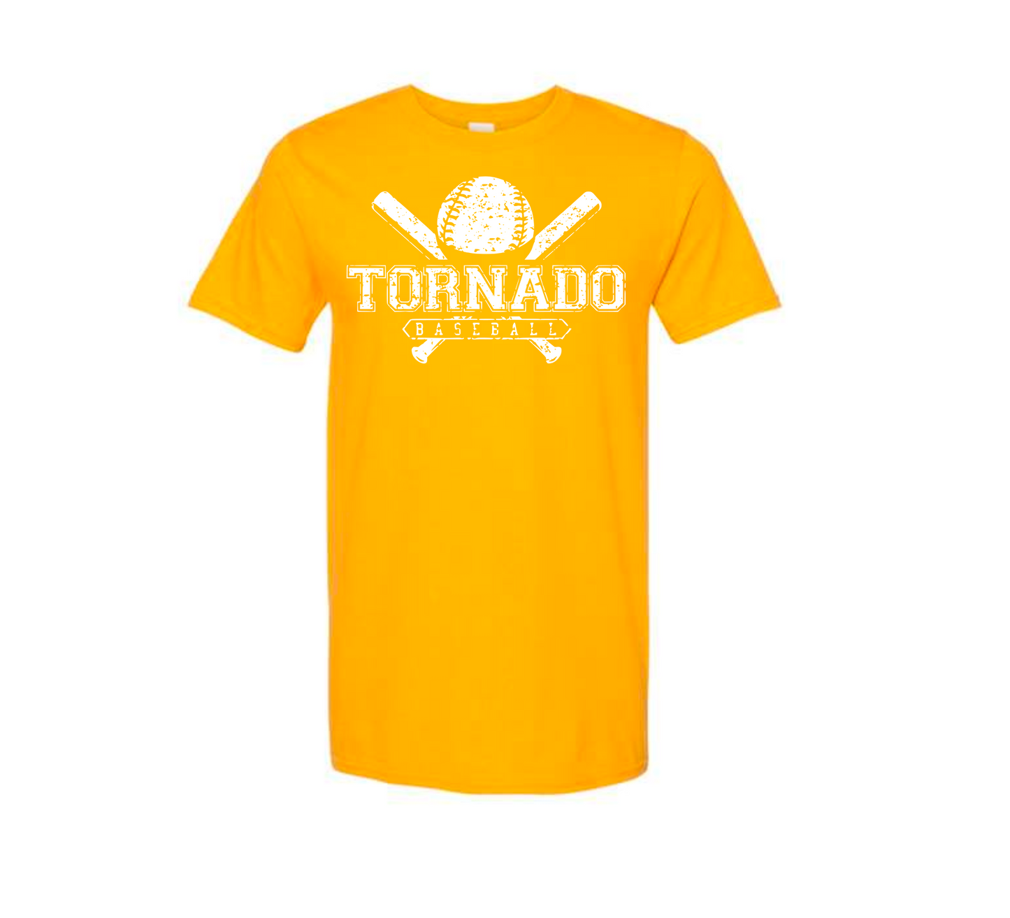 Purvis Baseball Distressed Tee