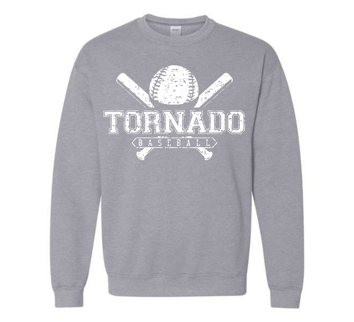 Purvis Baseball Distressed Sweatshirt/Hoodie