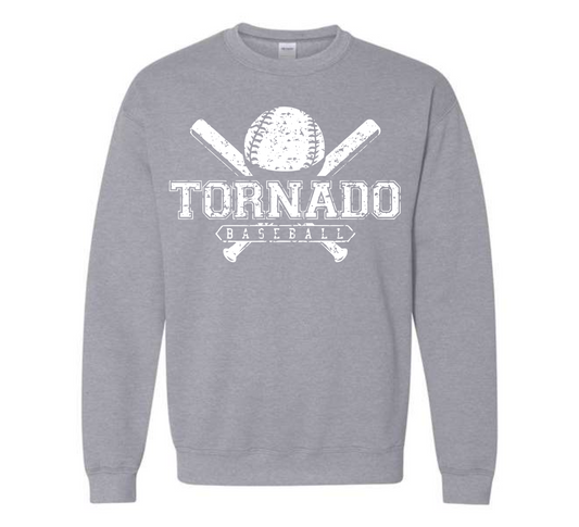 Purvis Baseball Distressed Sweatshirt/Hoodie