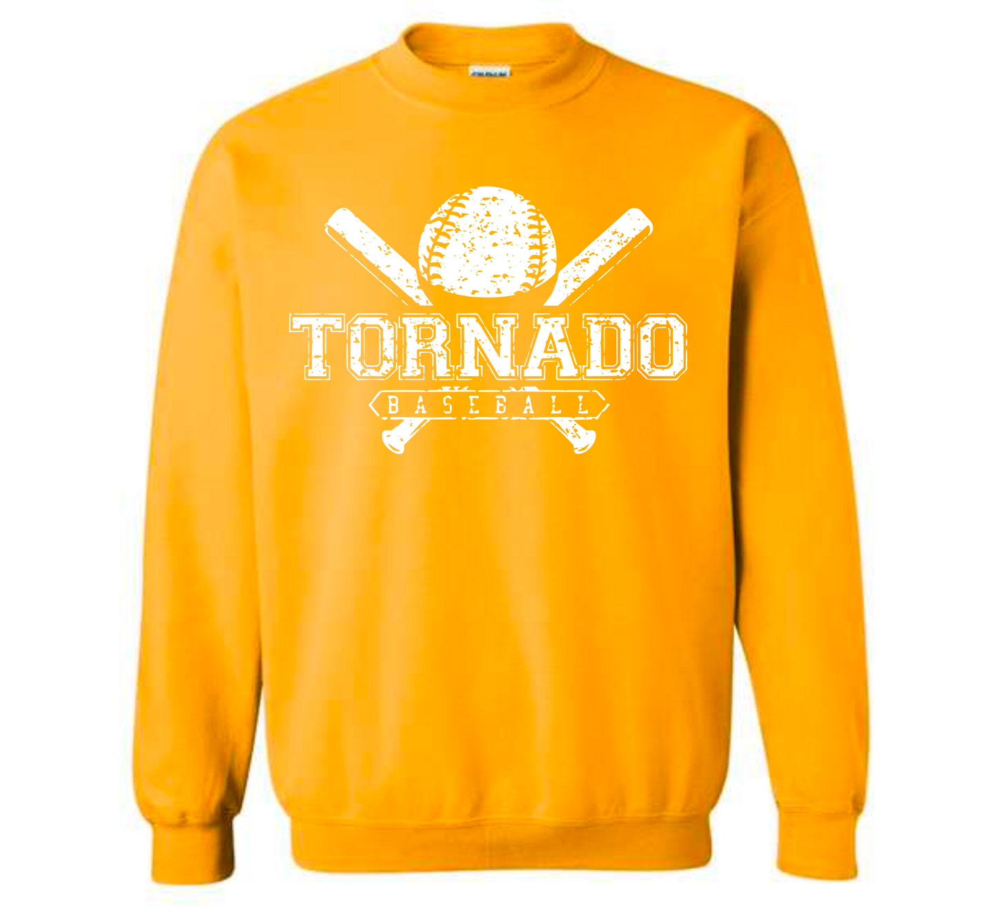 Purvis Baseball Distressed Sweatshirt/Hoodie