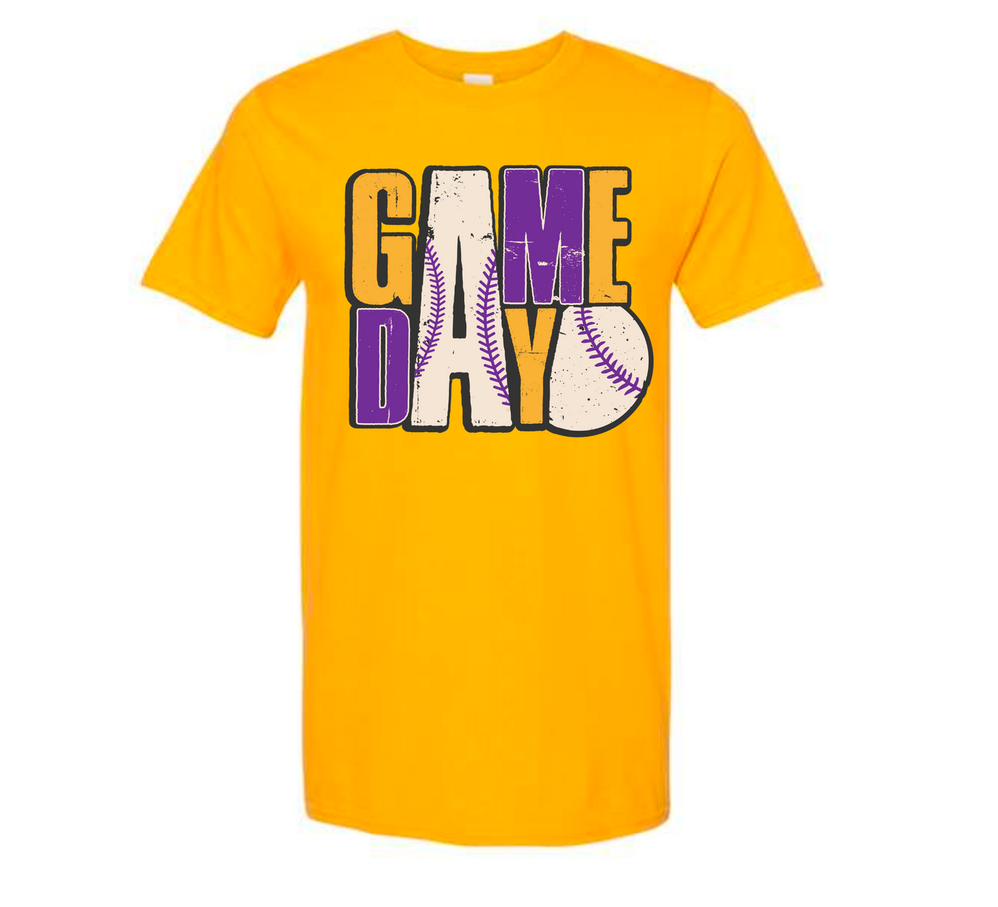 Purvis Baseball Game Day Tee
