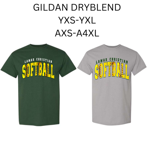 LCS Softball GILDAN TEE