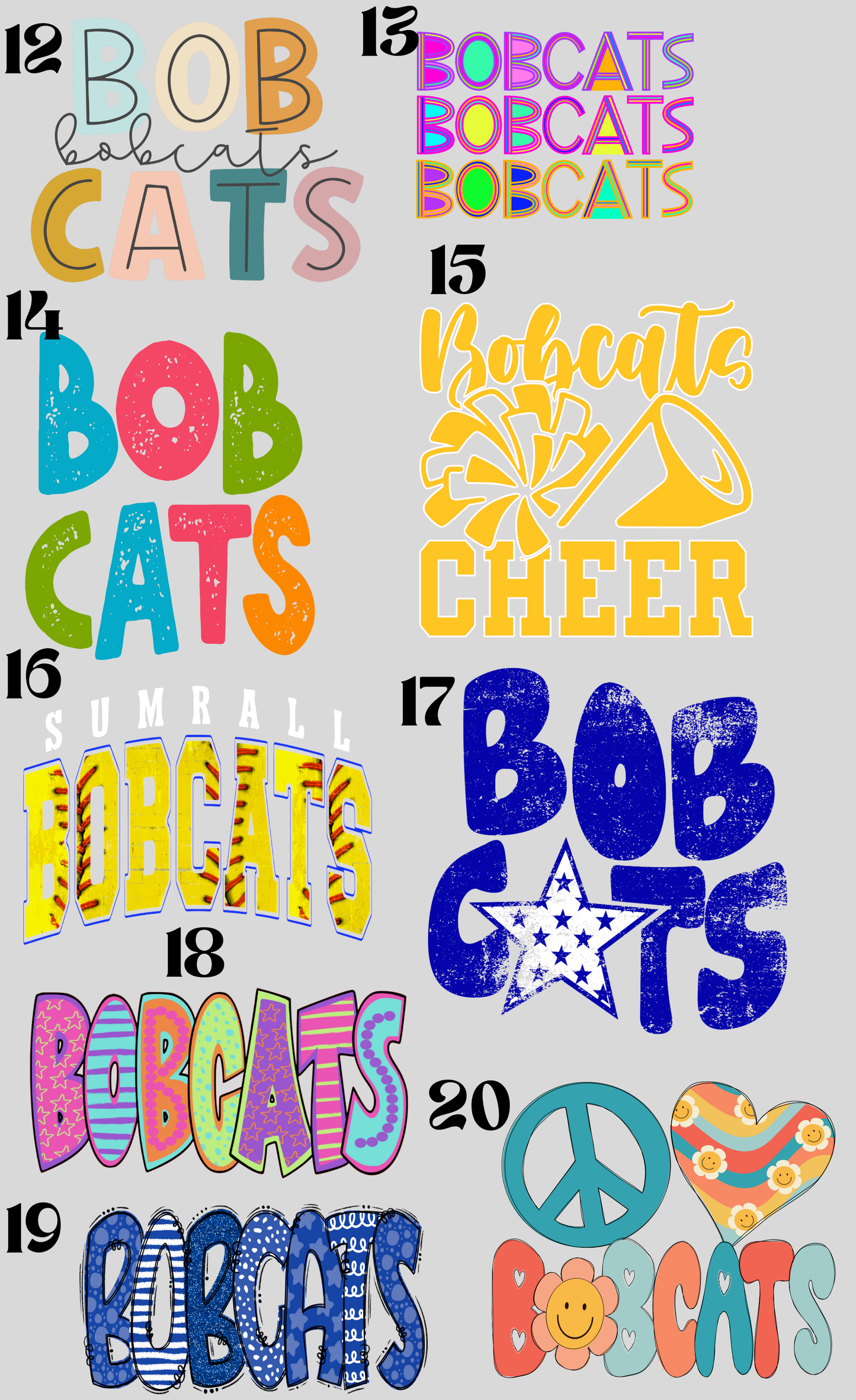 SUMRALL Spirit Bundle (5 shirts)