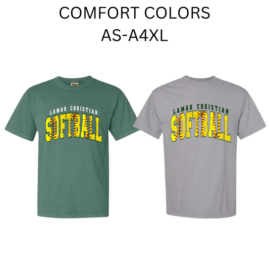 LCS Softball COMFORT COLOR TEE