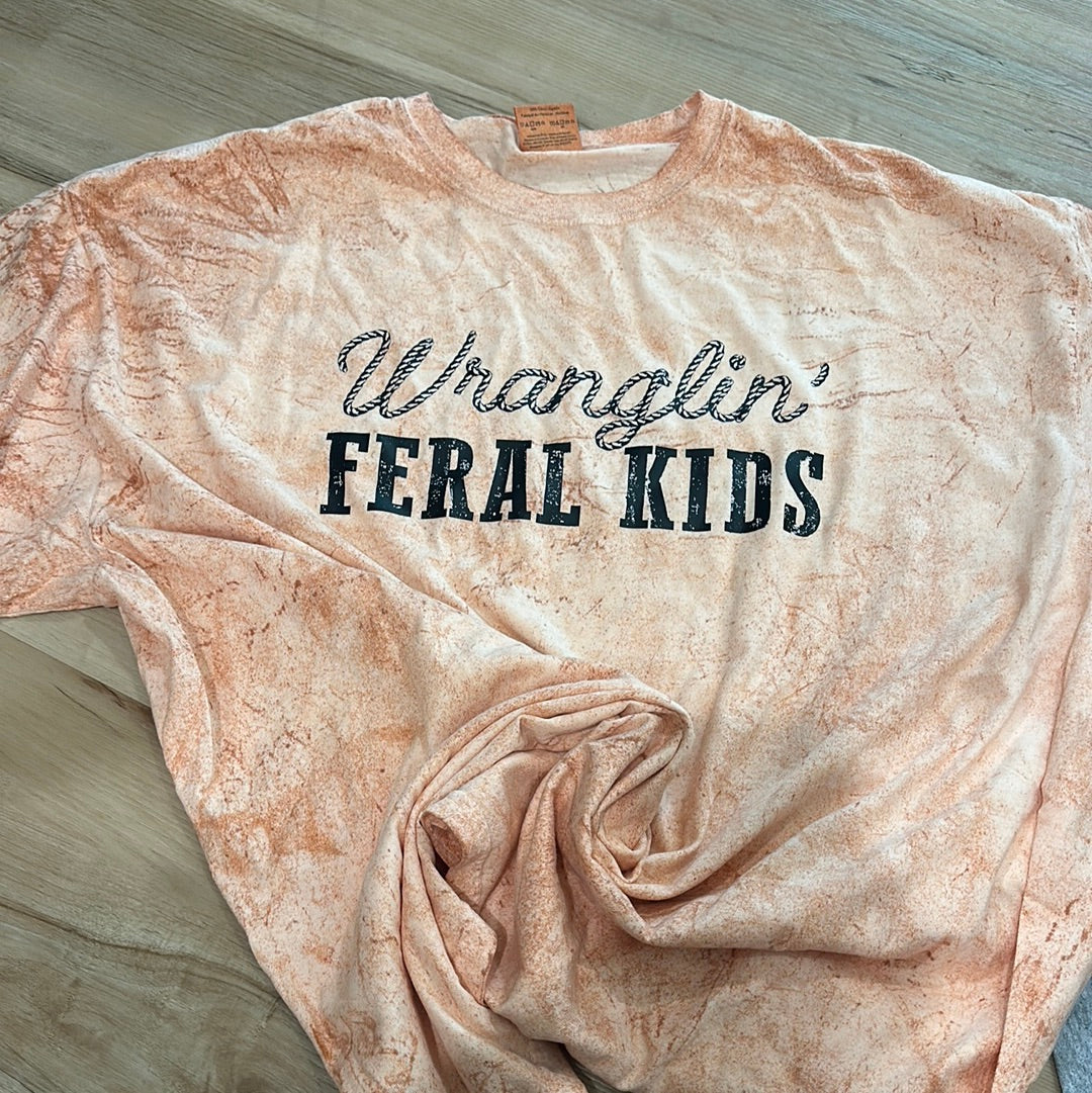Wranglin Feral Kids Comfort Colors 3XL