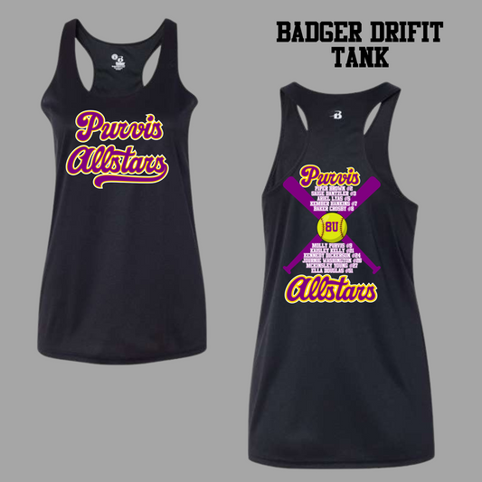 Badger Drifit Racerback Tank