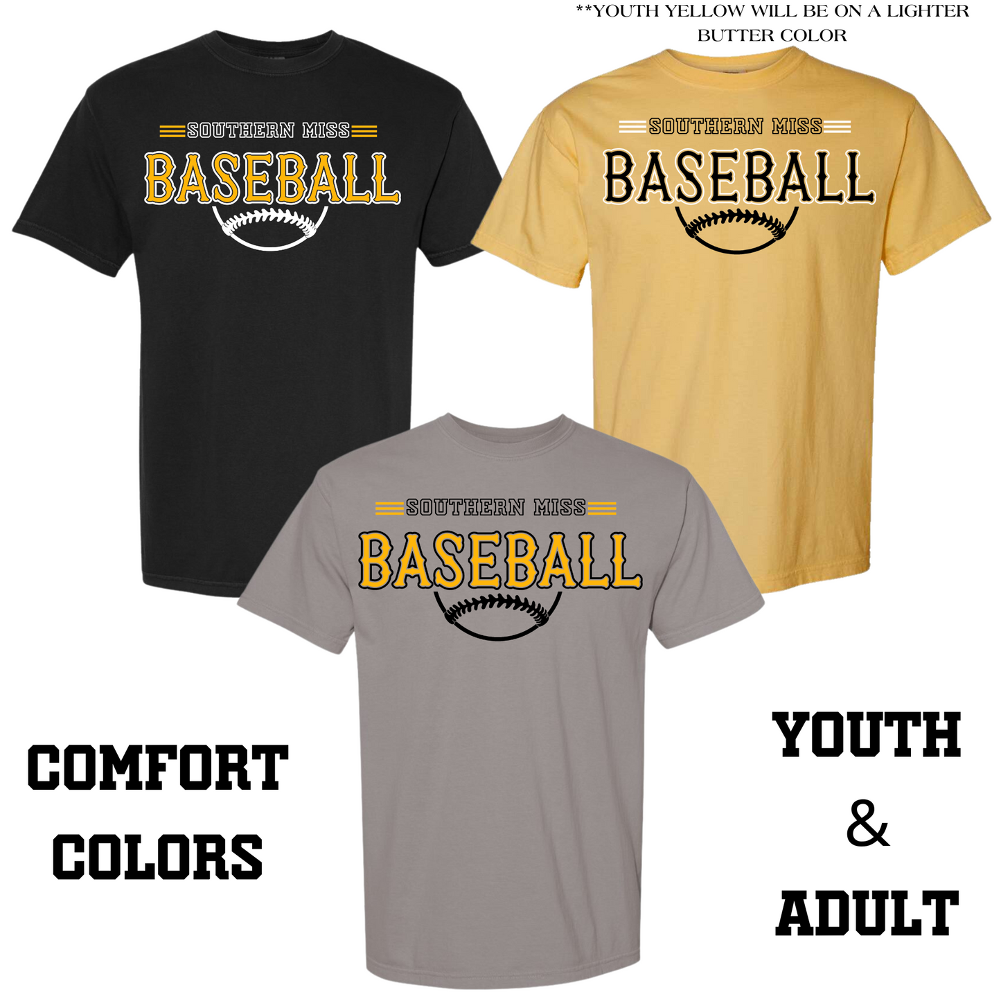 Southern Miss Comfort Colors