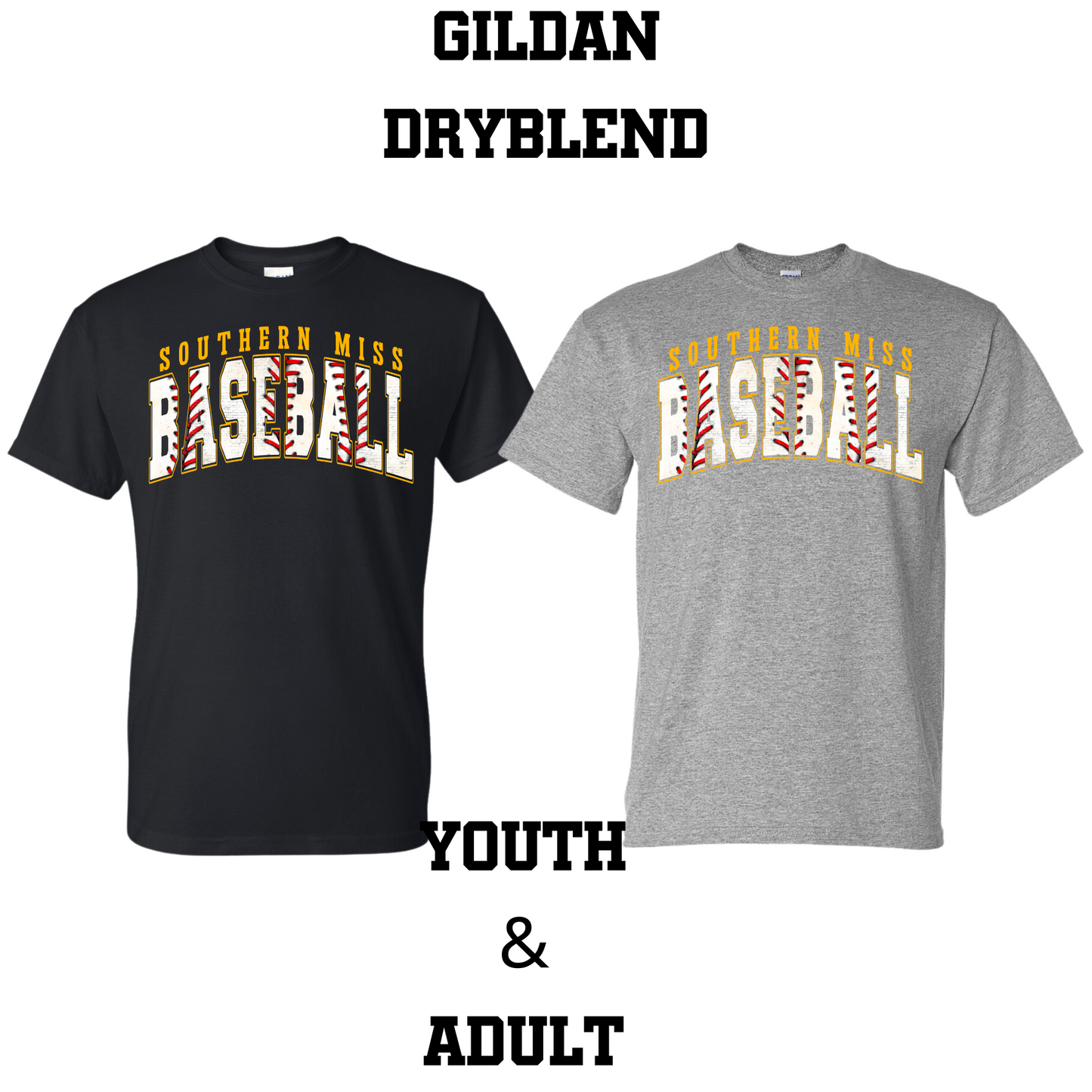 Southern Miss Gildan Dryblend
