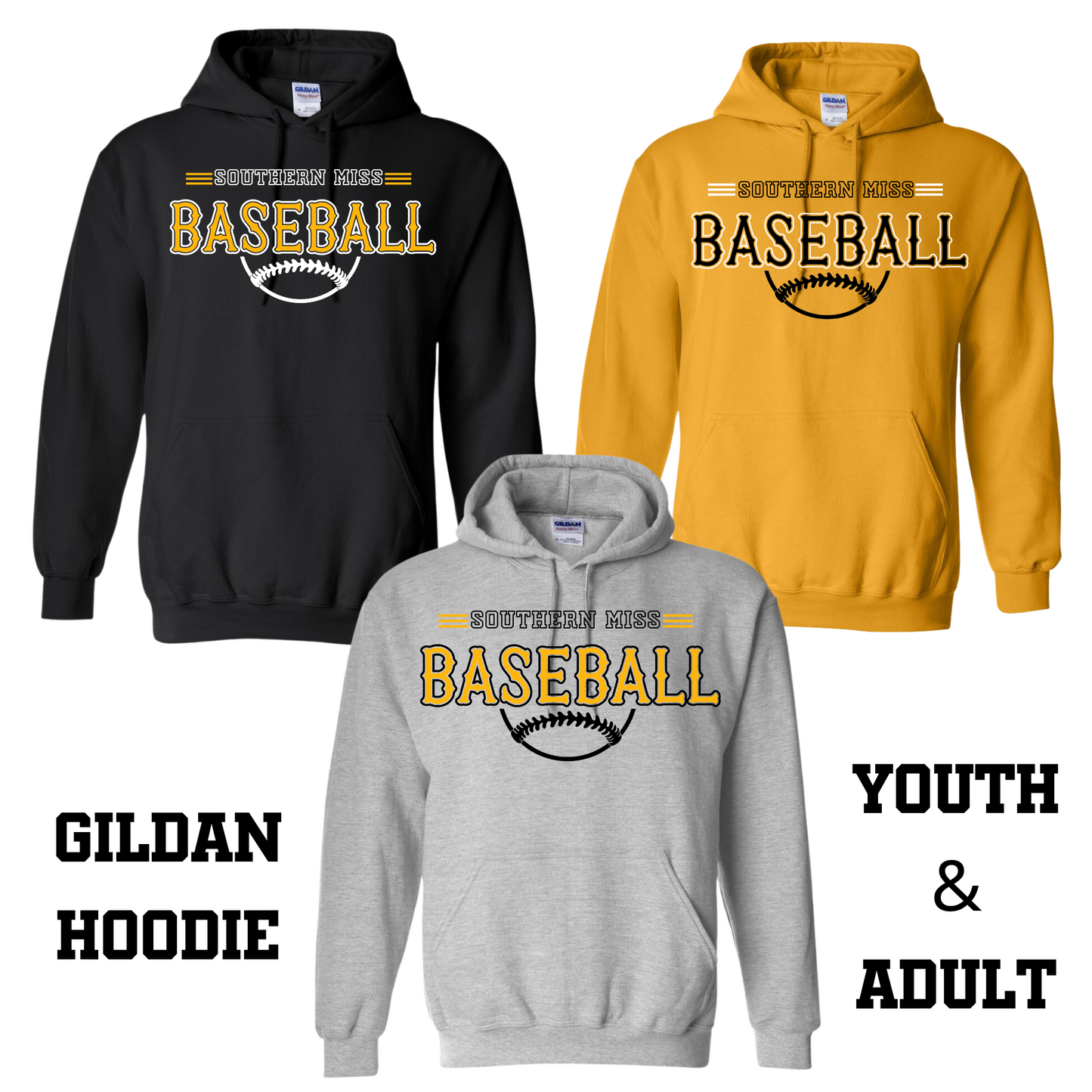 Southern Miss Gildan Hoodie