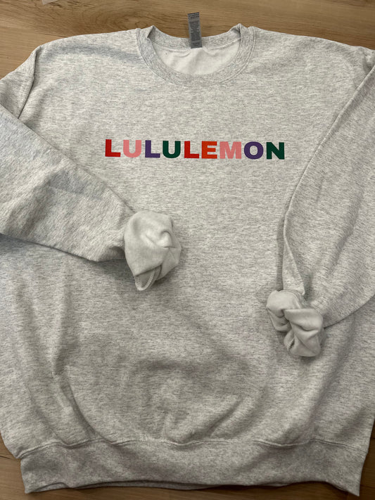Lulu Dupe Ash Sweatshirt