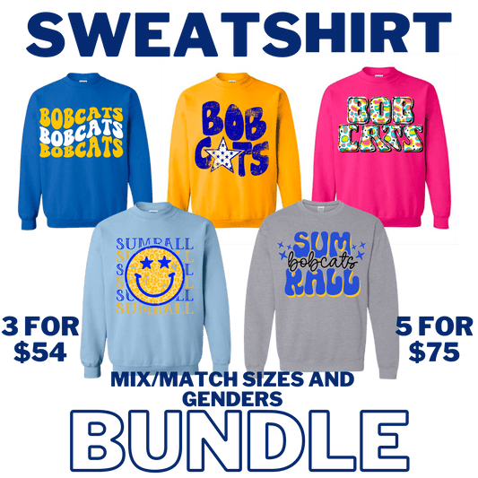 SUMRALL SWEATSHIRT BUNDLE OF 5