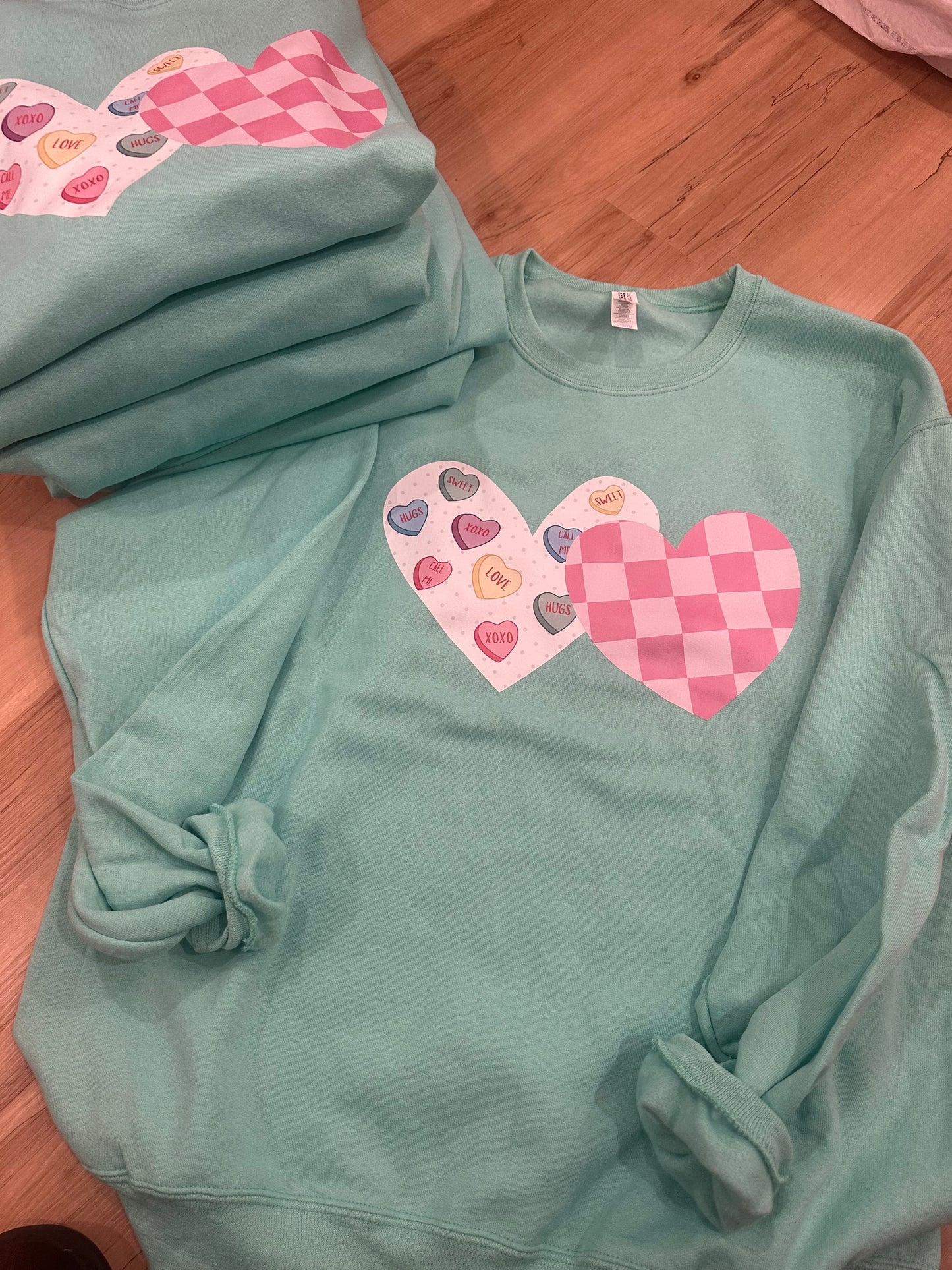 Conversation Hearts Sweatshirt