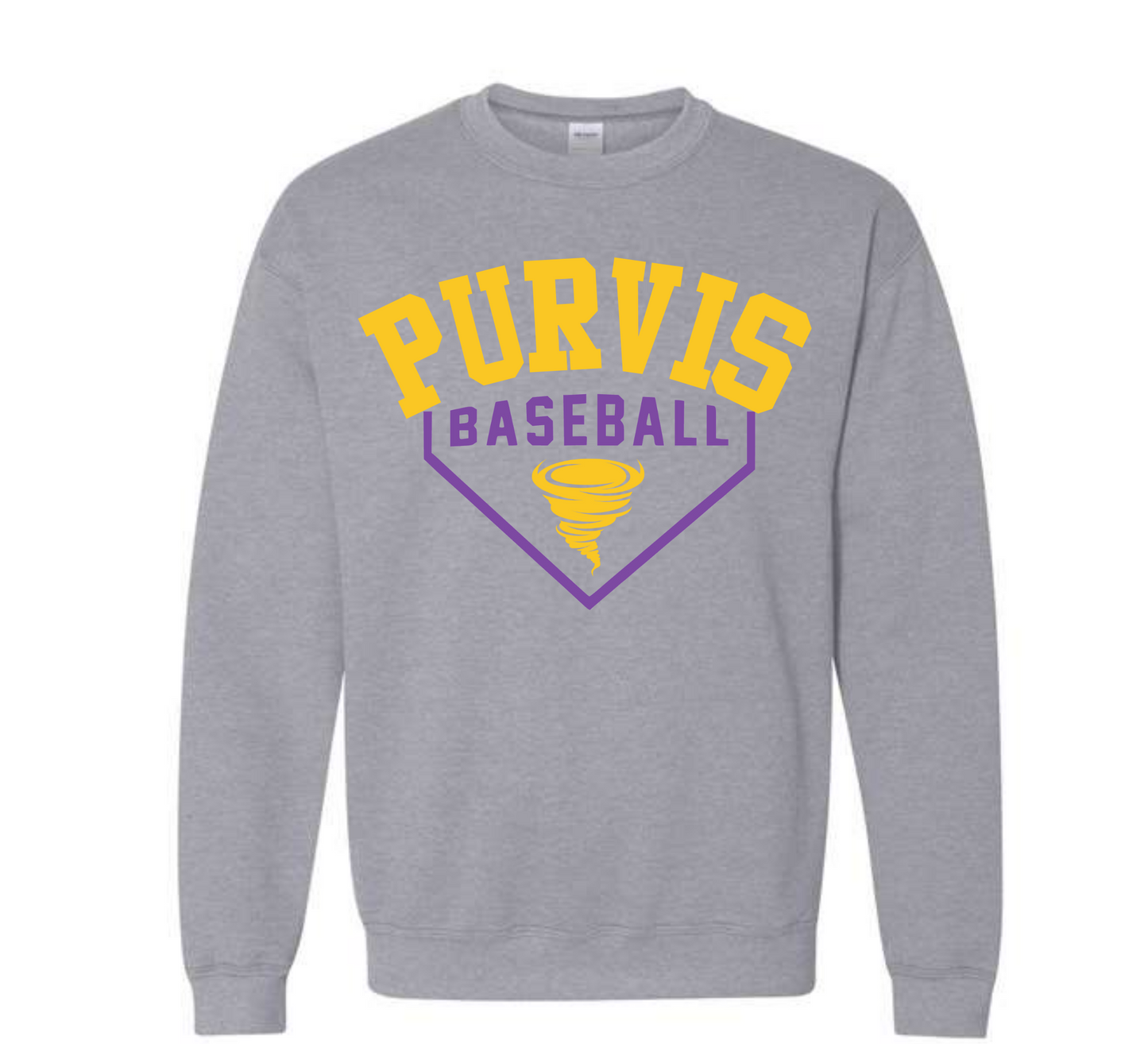 Purvis Baseball Home Plate Sweatshirt/Hoodie