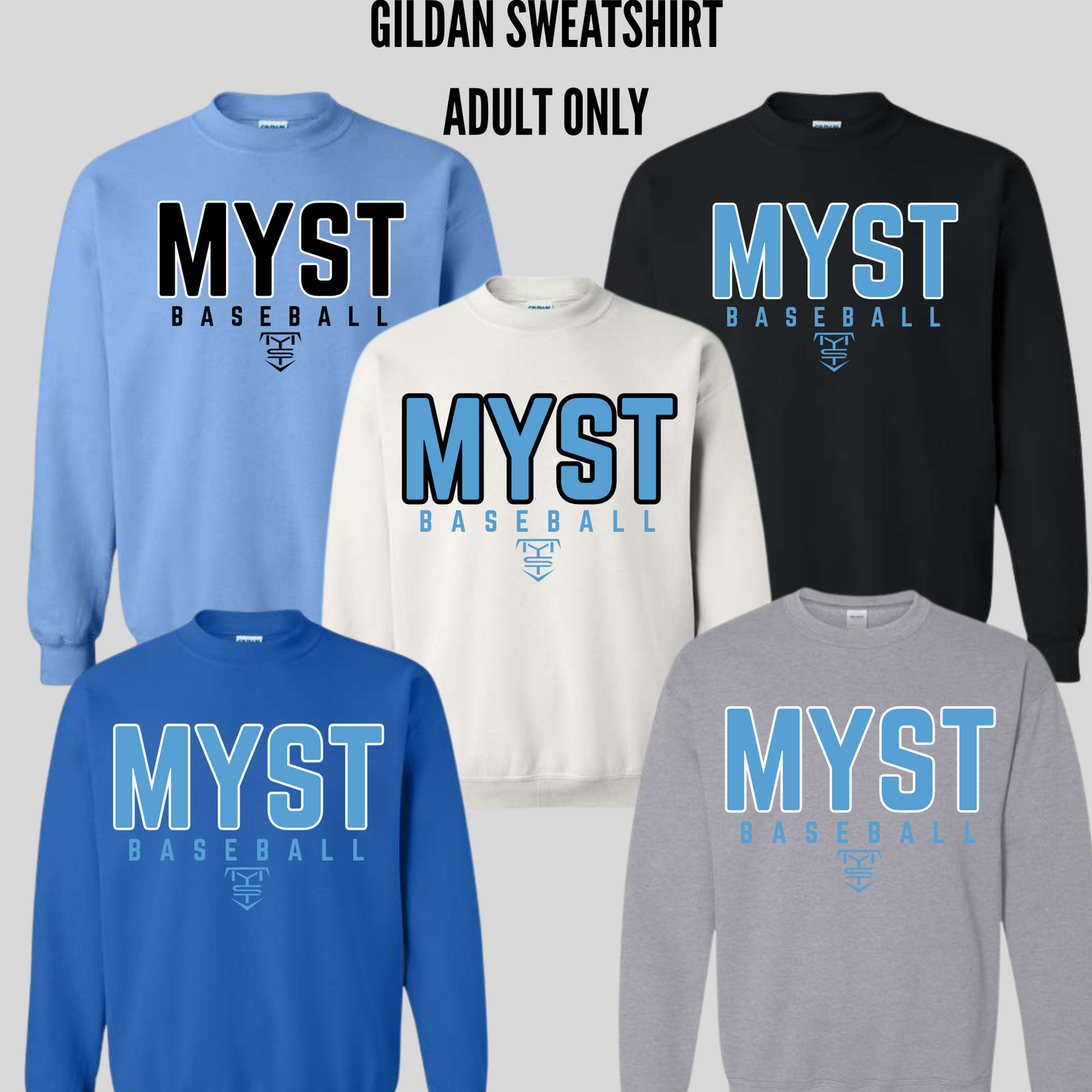 GILDAN SWEATSHIRT (ADULT)