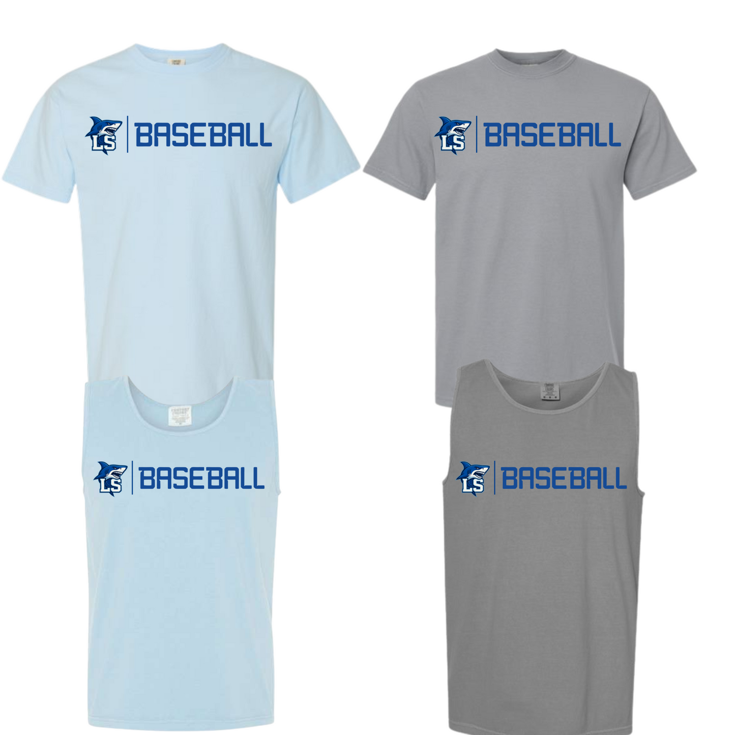 LS Baseball Comfort Colors