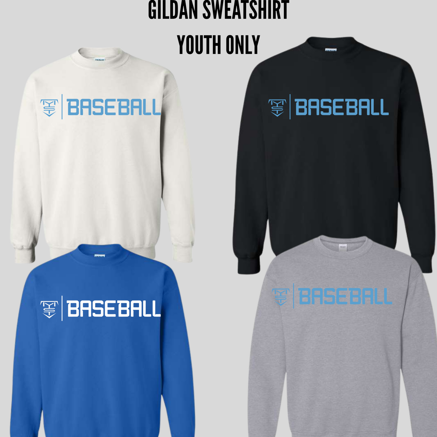 GILDAN SWEATSHIRT (YOUTH)