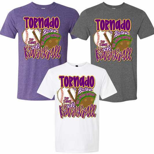 Purvis Girly Baseball Gildan Softstyle