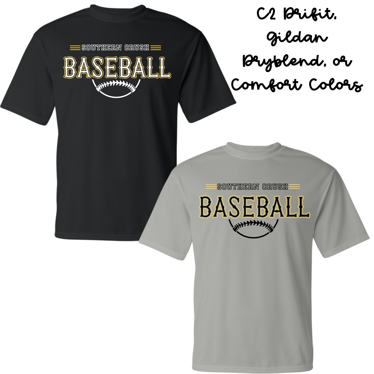 Southern Crush Baseball T-Shirt