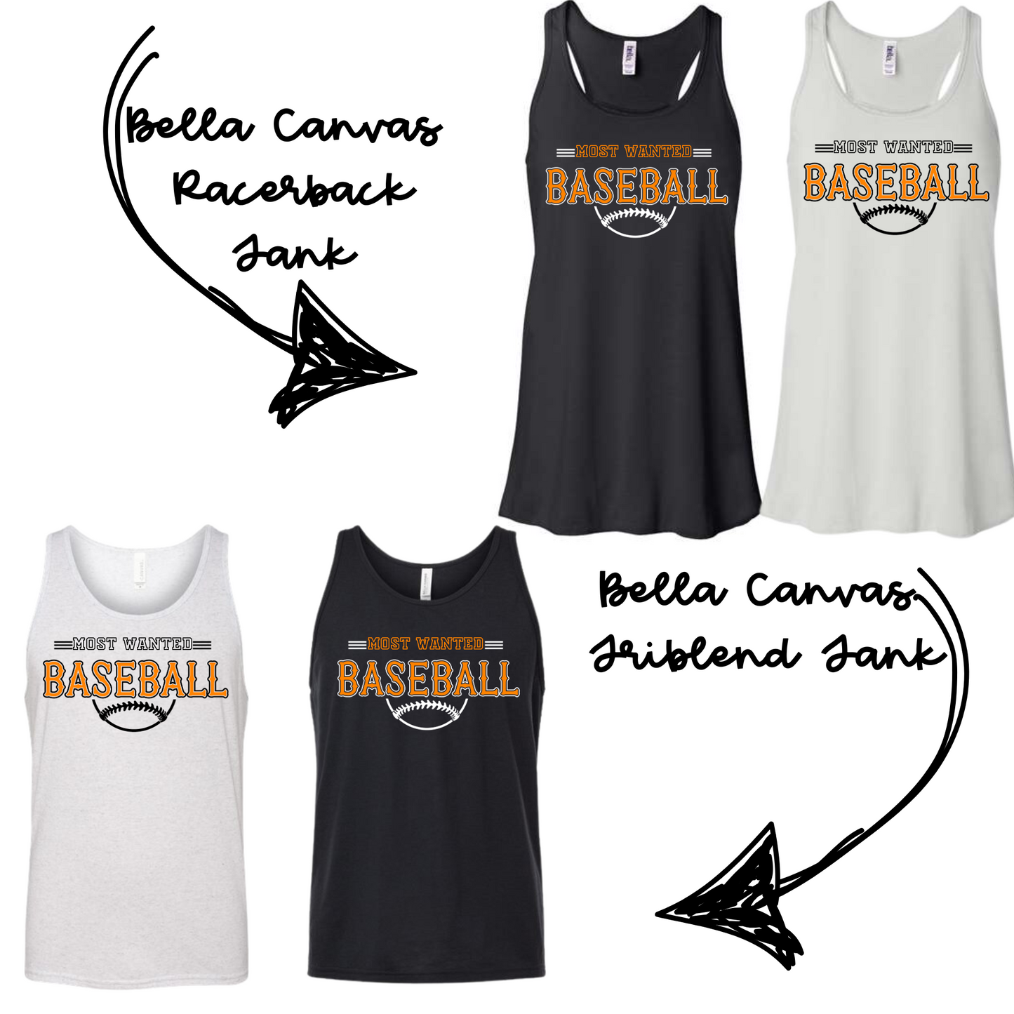 Most Wanted Bella Canvas Tank