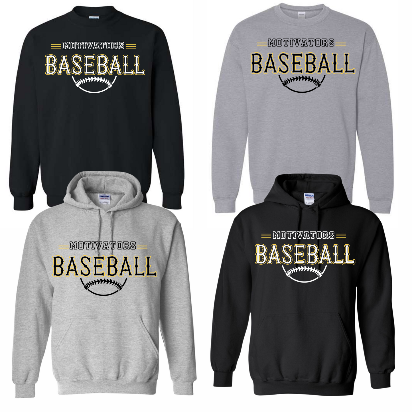 Motivators Baseball Sweatshirt/Hoodie