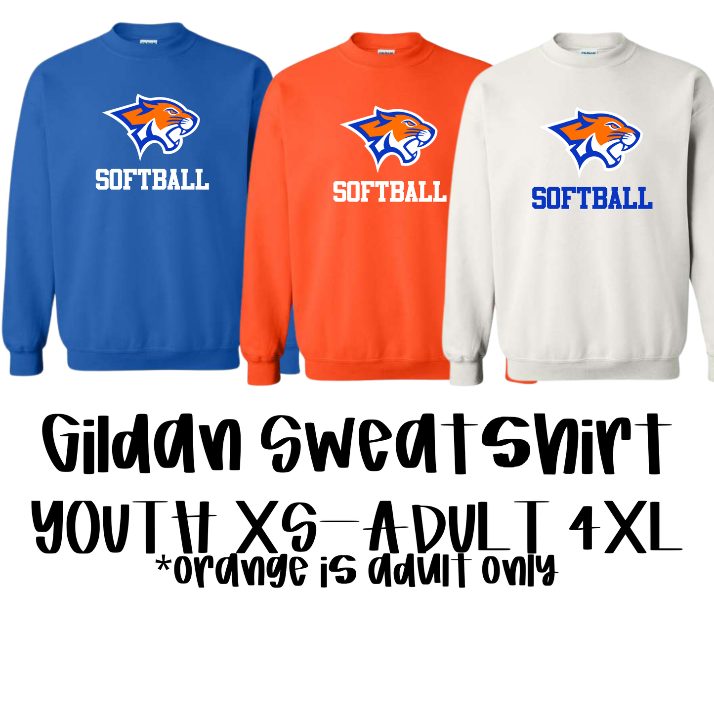 Cougar Softball Sweatshirt