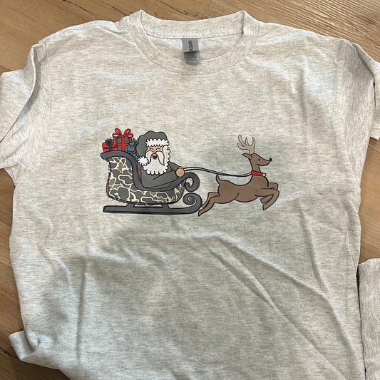 Santa Sleigh YM ash