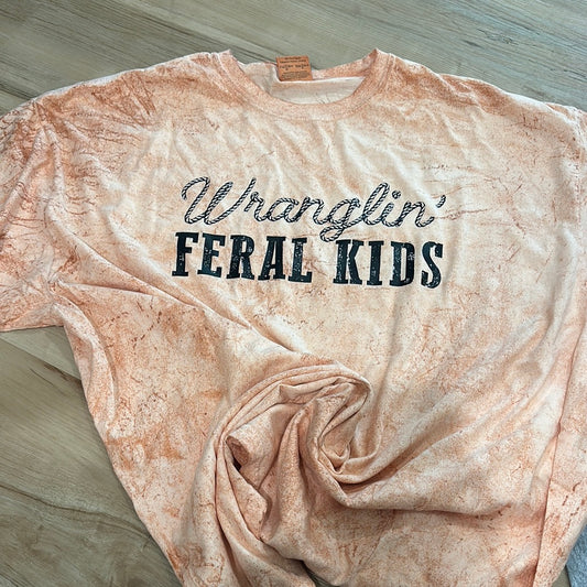 Wranglin Feral Kids Comfort Colors 3XL