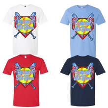 Load image into Gallery viewer, Softball Stars/Home Plate
