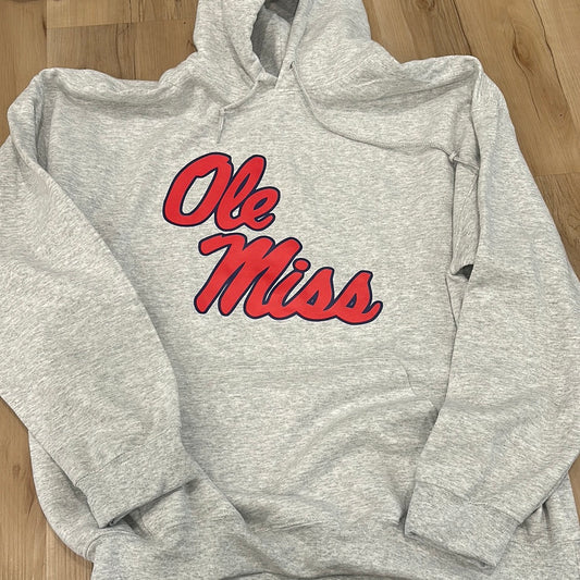Ole Miss Hoodie Ash Grey / AXL