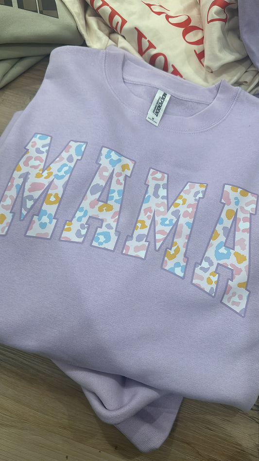 Pastel Leopard Mama