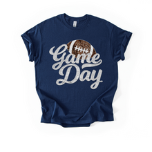 Load image into Gallery viewer, Faux Sequin Game Day Cursive

