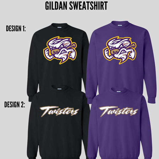 Gildan Sweatshirt - FRONT DESIGN ONLY