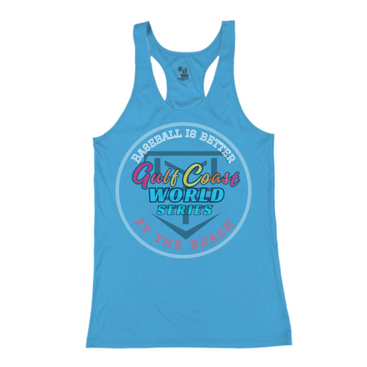 Badger Drifit Tank Beach Tank - ADULT ONLY