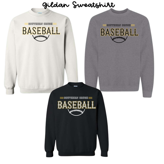 Southern Crush Baseball Sweatshirt/Hoodie