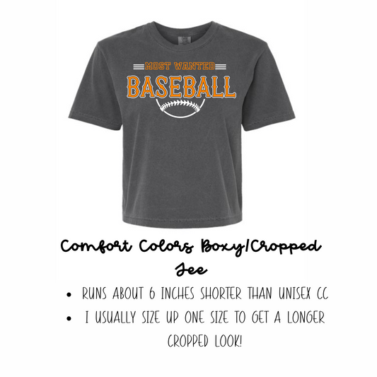 Most Wanted Boxy Comfort Colors