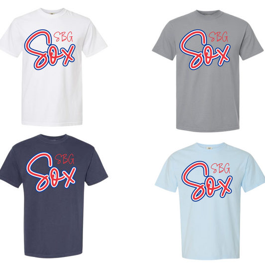 Sox Cursive Comfort Color or DRIFIT